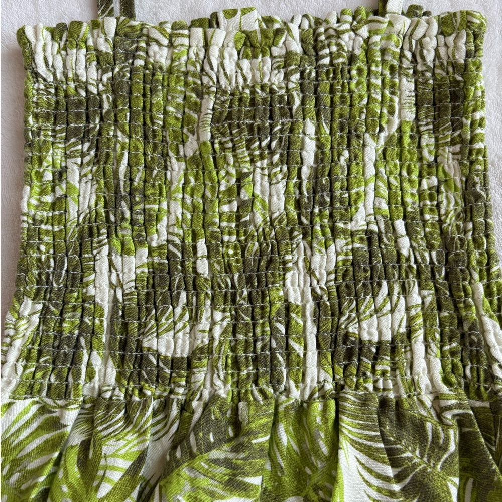 NWT Chaser Green Leaf Print Women's Top - Size Small. - Picture 6 of 13
